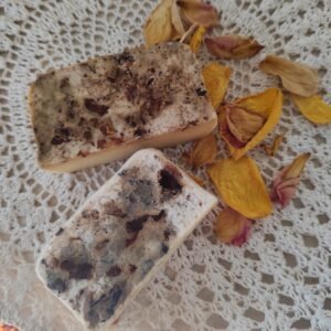 jabón de glicerina floral rosas 110gr